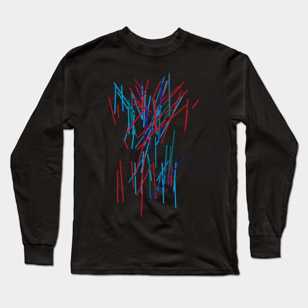 Abstract Long Sleeve T-Shirt by Nikokosmos